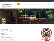 Tablet Screenshot of difiorecenter.org